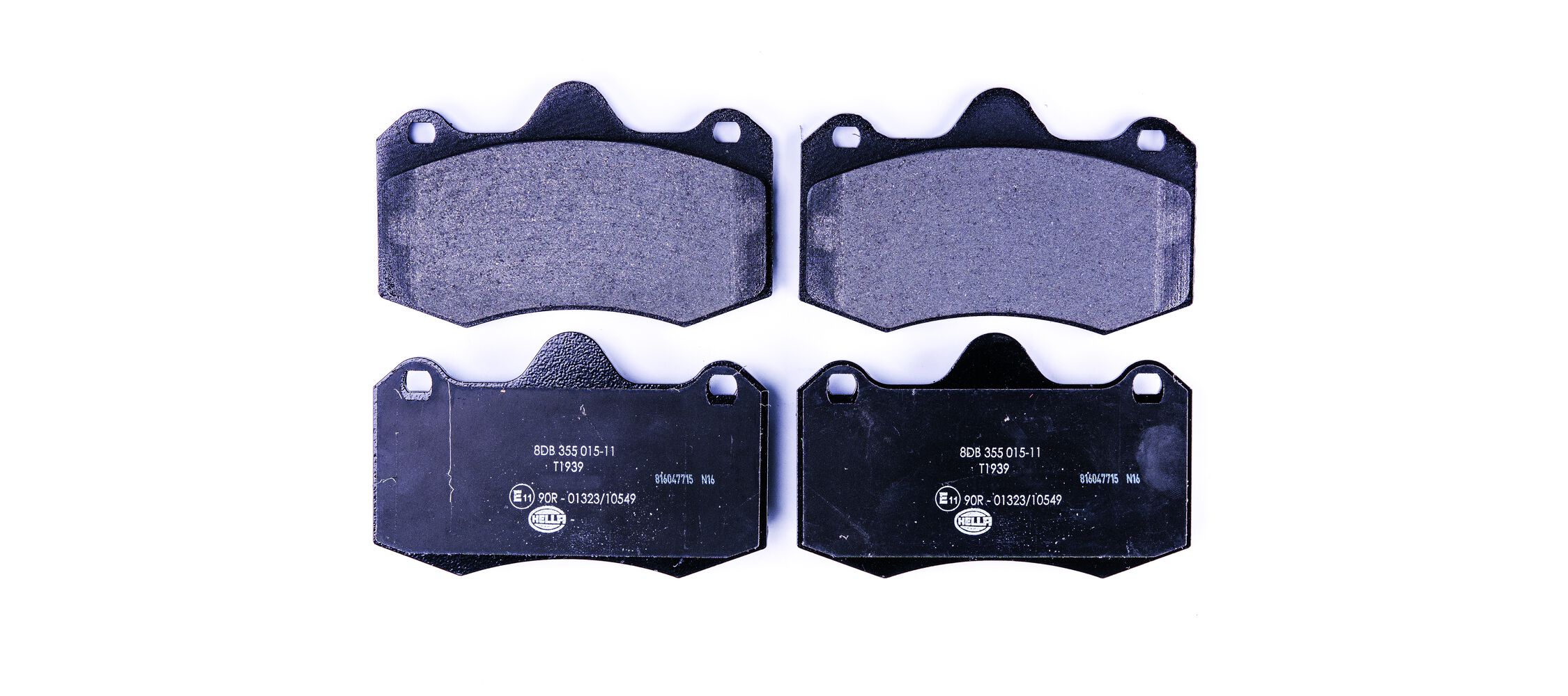 Kit pastiglie freno, Freno a disco - 8DB 355 015-111 HELLA