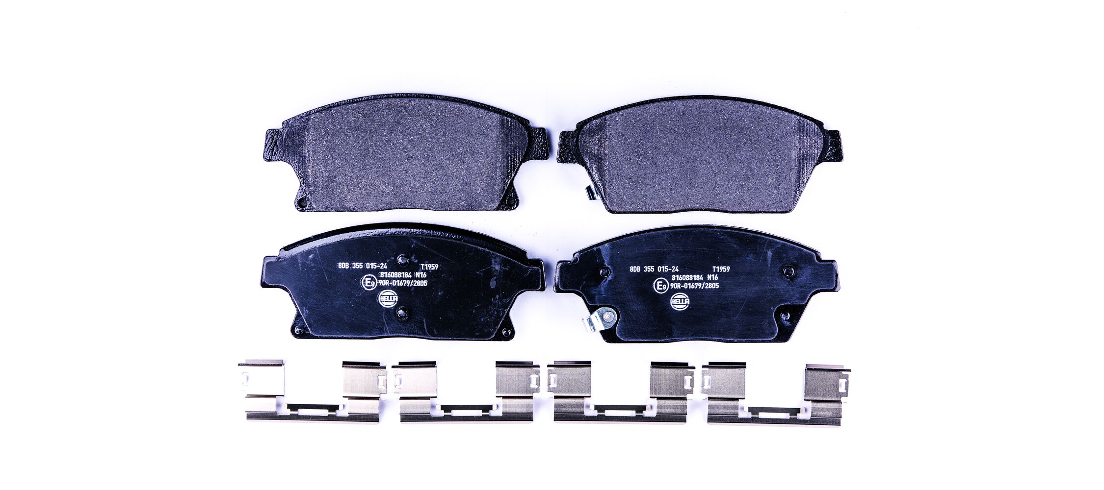 Kit pastiglie freno, Freno a disco - 8DB 355 015-241 HELLA