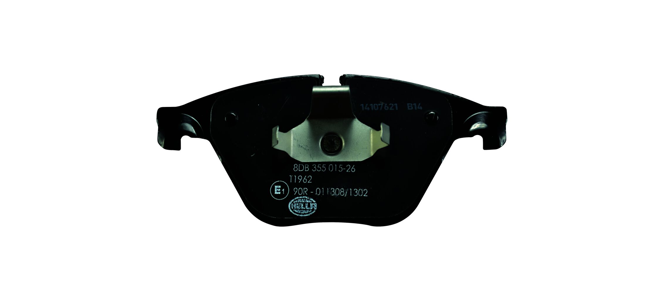 Brake Pad Set, disc brake - 8DB 355 015-261 HELLA