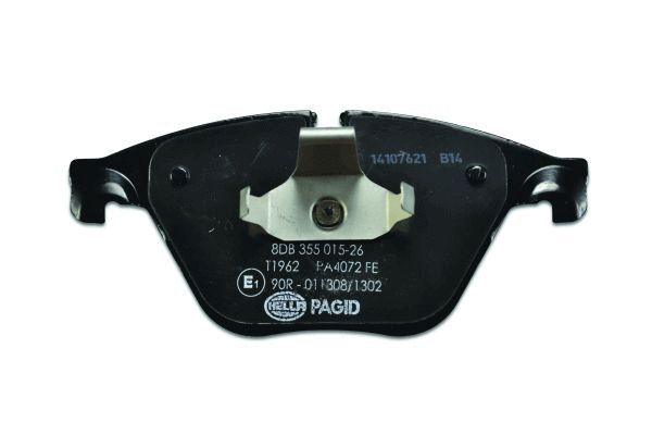Brake Pad Set, disc brake - 8DB 355 015-261 HELLA