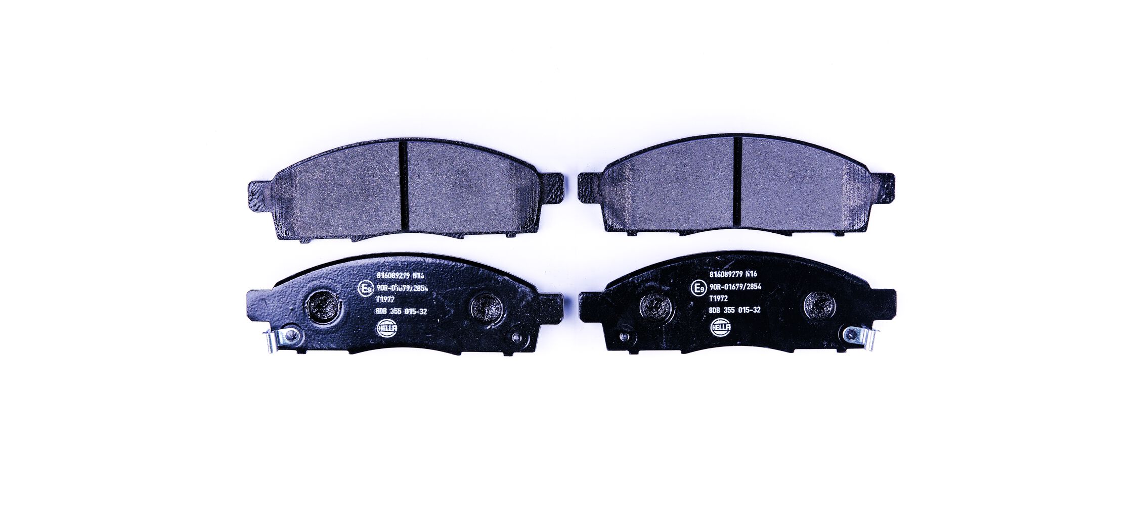 Kit pastiglie freno, Freno a disco - 8DB 355 015-321 HELLA