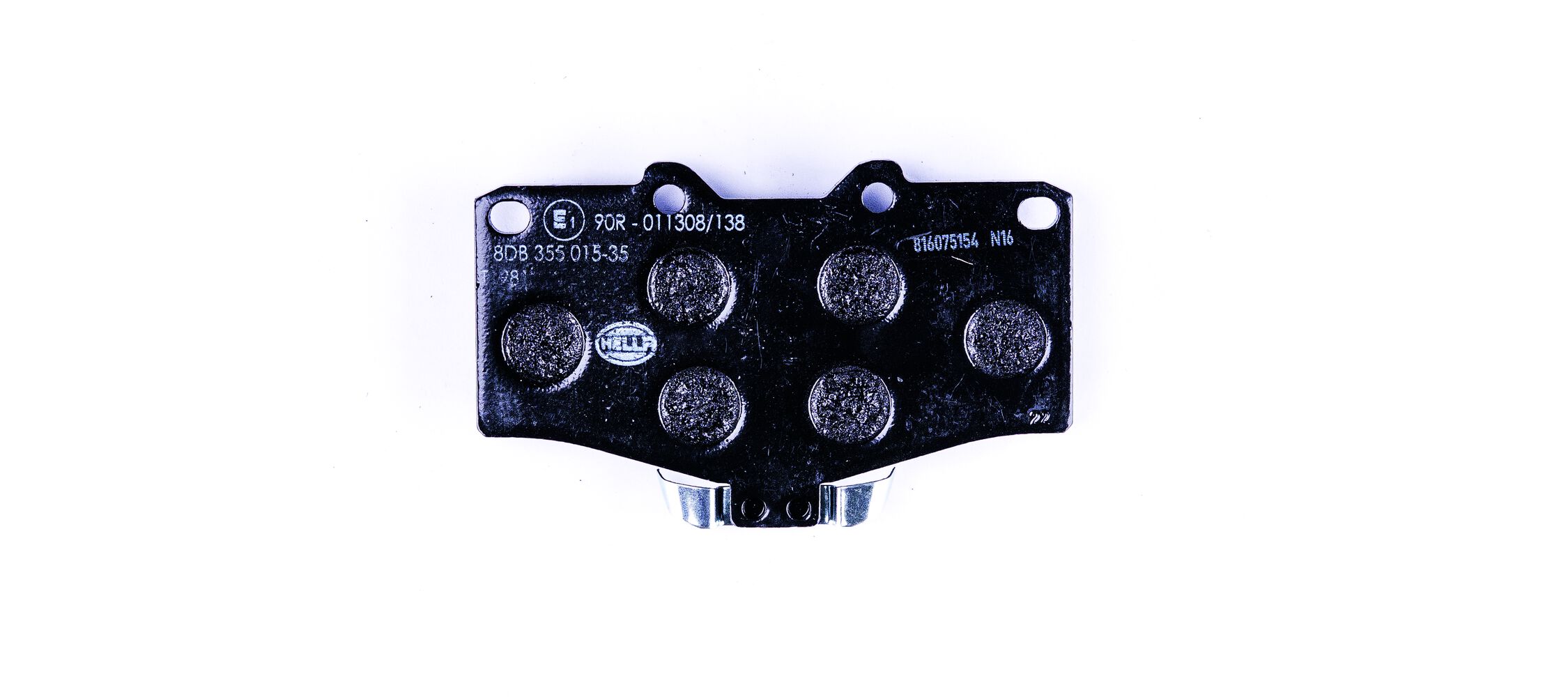 Brake Pad Set, disc brake - 8DB 355 015-351 HELLA
