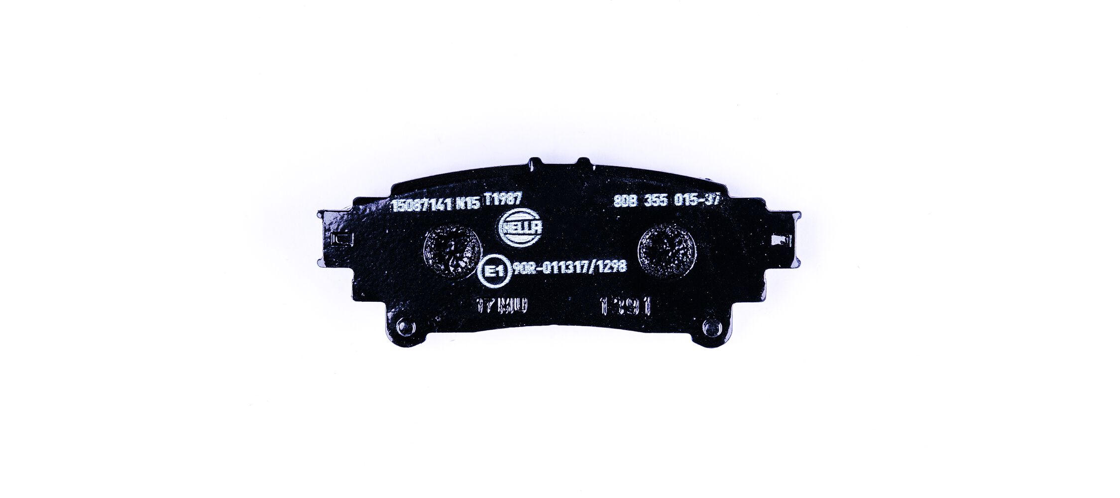 Brake Pad Set, disc brake - 8DB 355 015-371 HELLA