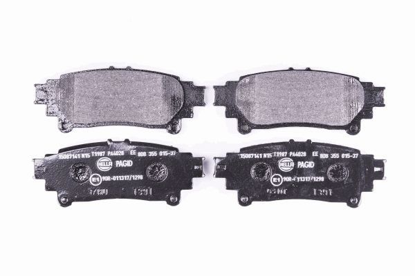 Brake Pad Set, disc brake - 8DB 355 015-371 HELLA