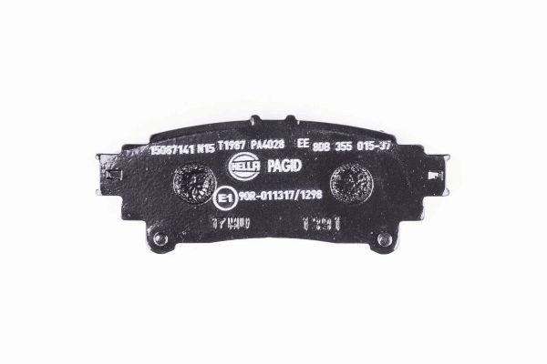 Brake Pad Set, disc brake - 8DB 355 015-371 HELLA