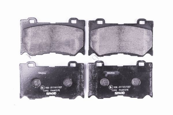 Brake Pad Set, disc brake - 8DB 355 015-411 HELLA