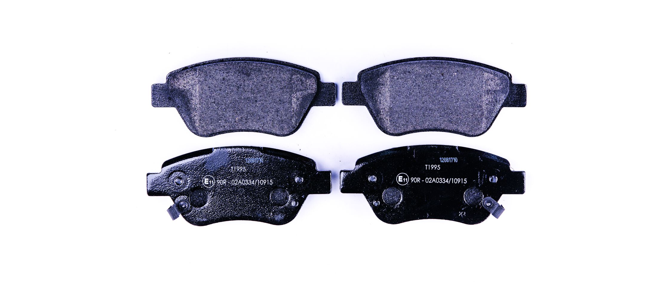 Brake Pad Set, disc brake - 8DB 355 015-441 HELLA