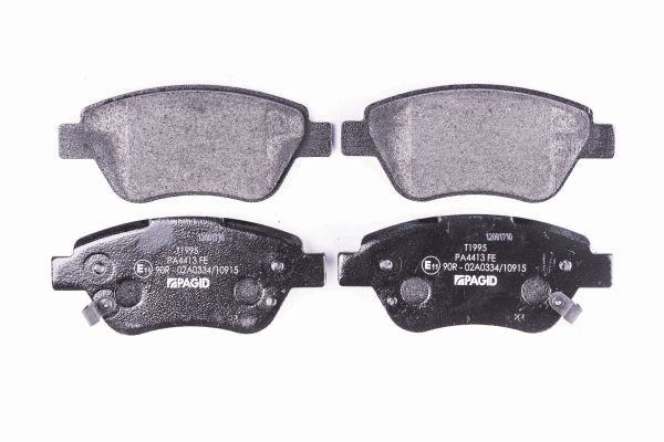 Brake Pad Set, disc brake - 8DB 355 015-441 HELLA