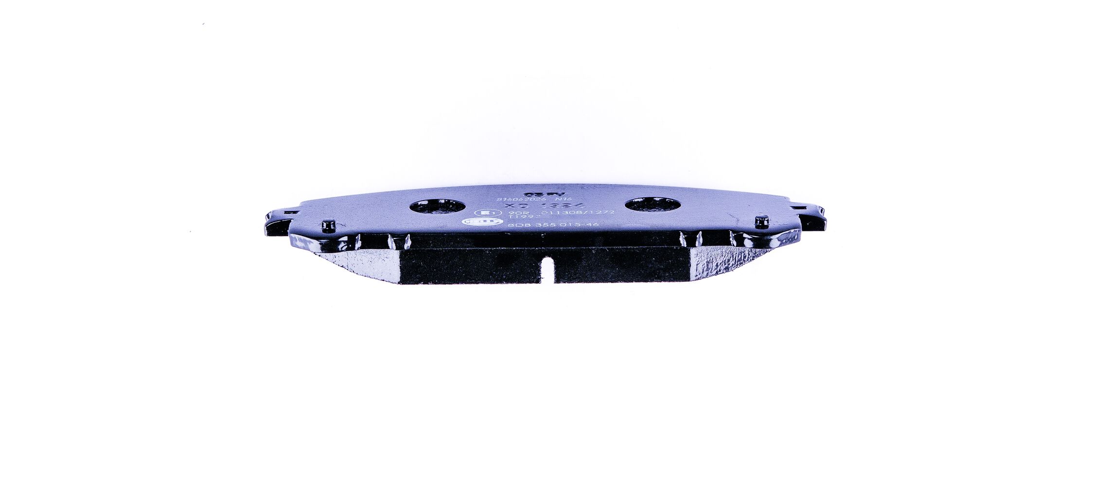 Brake Pad Set, disc brake - 8DB 355 015-461 HELLA