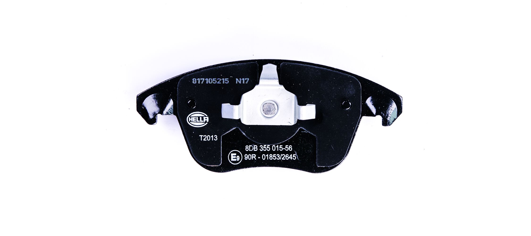 Brake Pad Set, disc brake - 8DB 355 015-561 HELLA