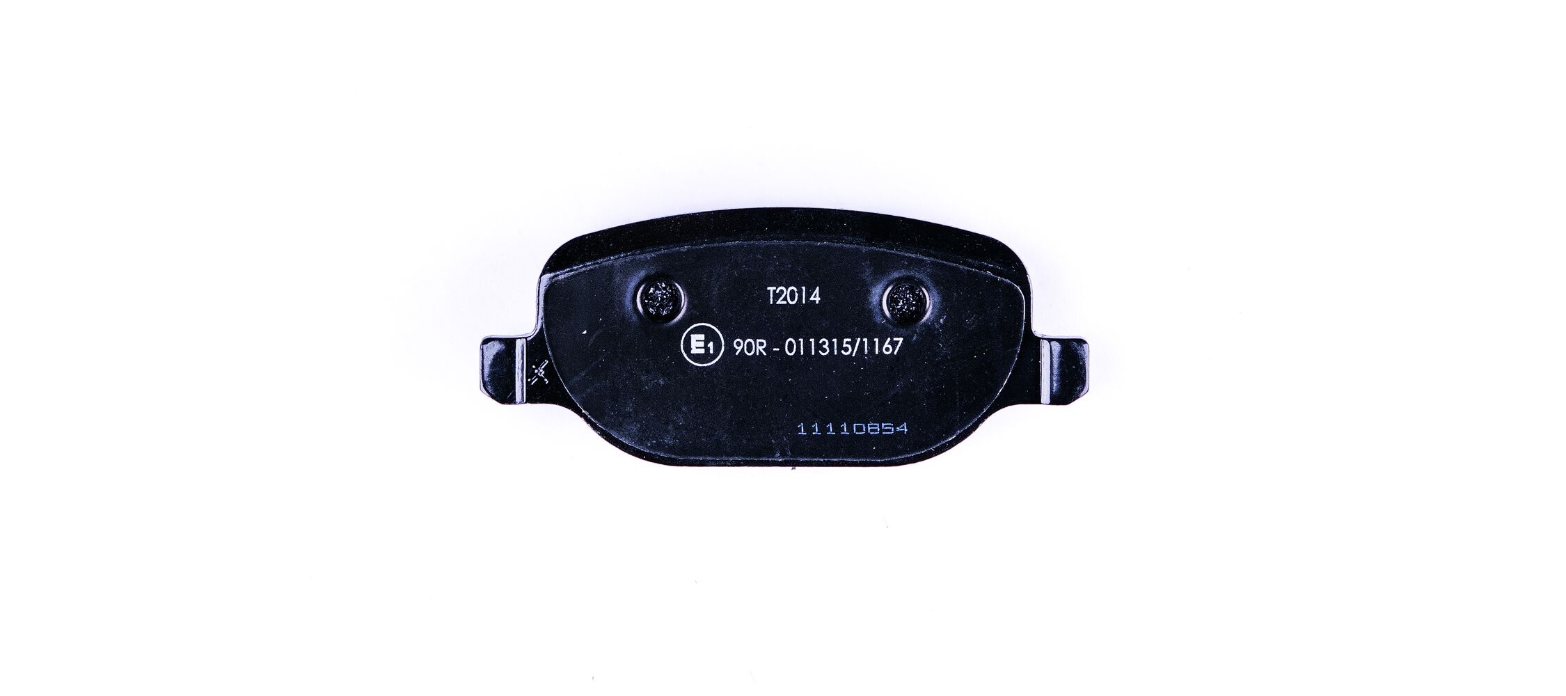 Brake Pad Set, disc brake - 8DB 355 015-571 HELLA