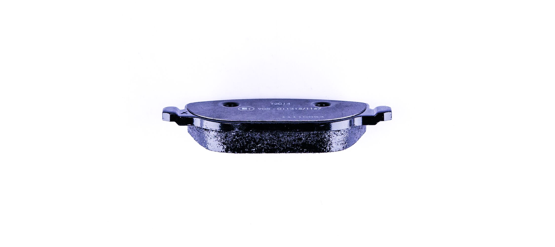 Brake Pad Set, disc brake - 8DB 355 015-571 HELLA