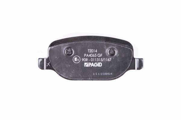 Brake Pad Set, disc brake - 8DB 355 015-571 HELLA