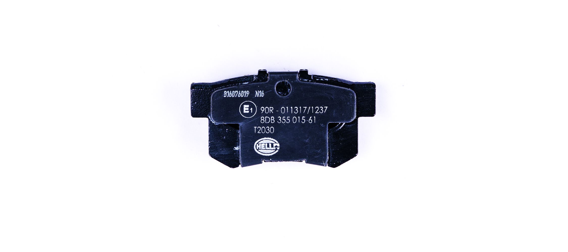 Brake Pad Set, disc brake - 8DB 355 015-611 HELLA