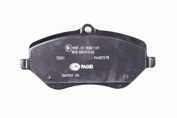 Brake Pad Set, disc brake - 8DB 355 015-621 HELLA