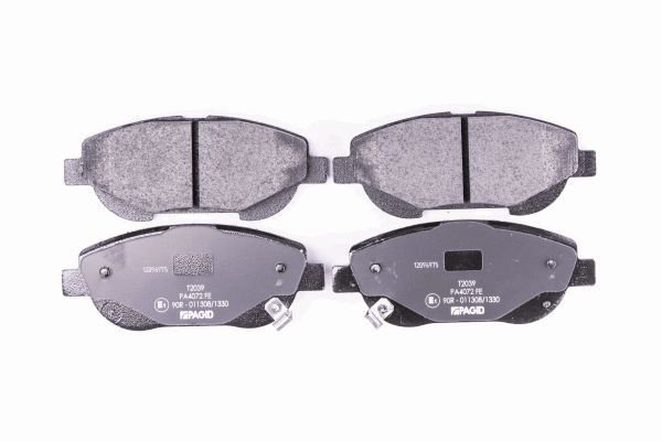 Brake Pad Set, disc brake - 8DB 355 015-691 HELLA