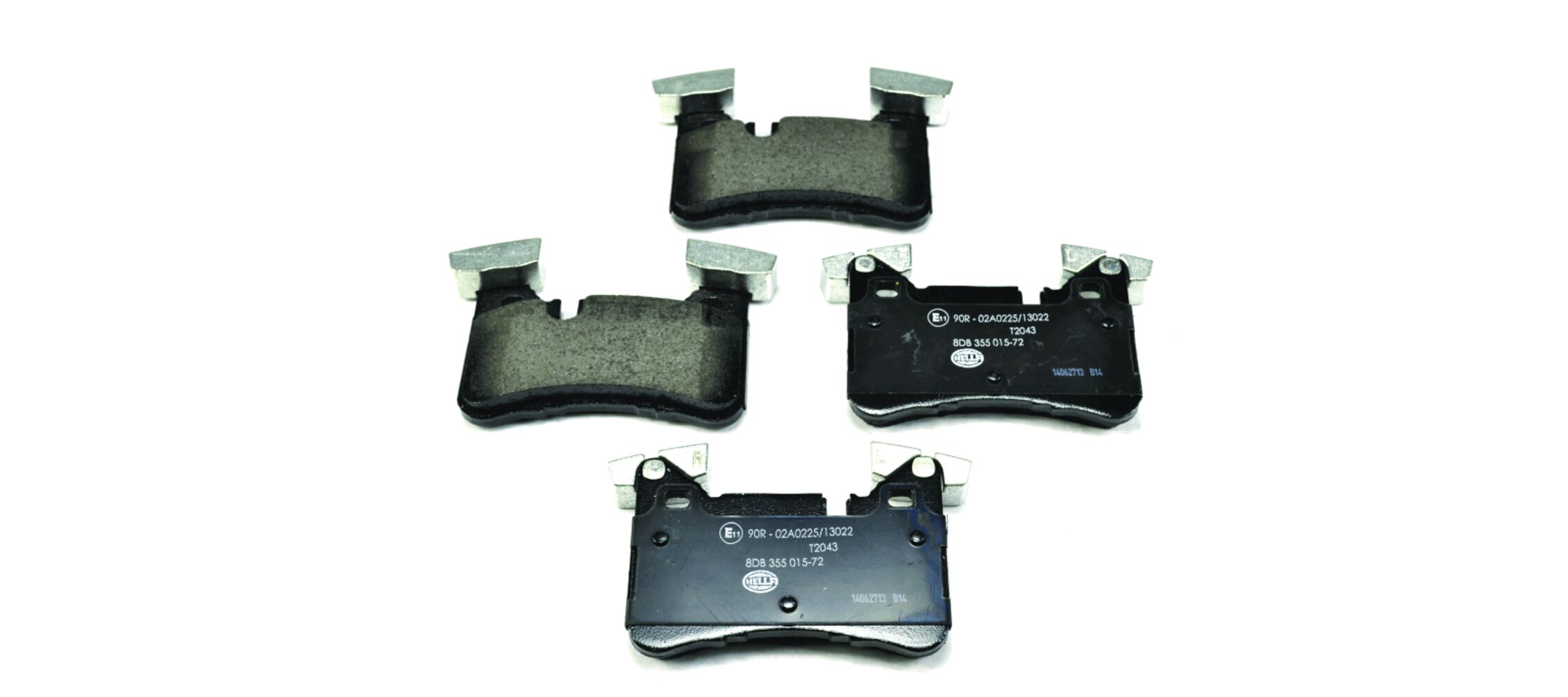 Kit pastiglie freno, Freno a disco - 8DB 355 015-721 HELLA