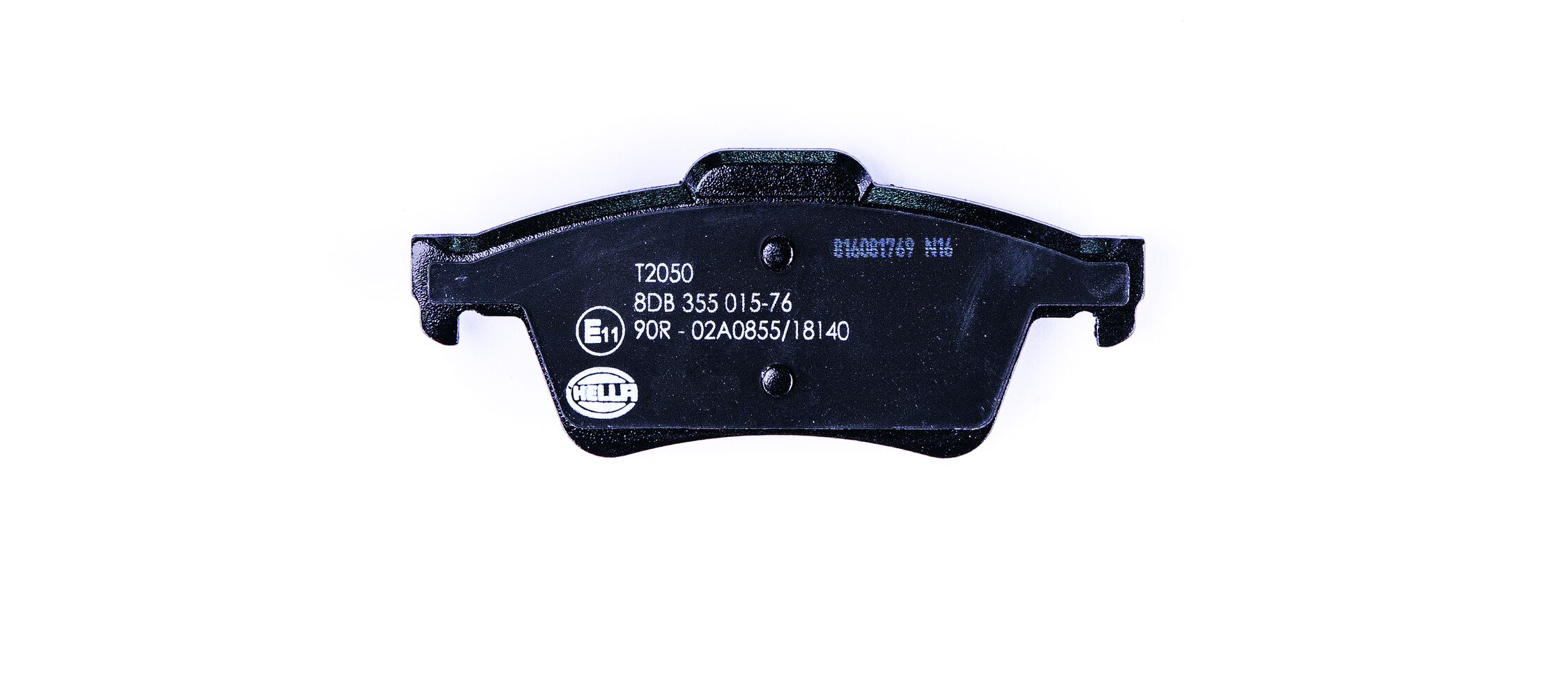 Brake Pad Set, disc brake - 8DB 355 015-761 HELLA