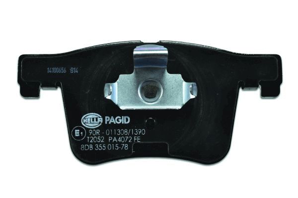 Brake Pad Set, disc brake - 8DB 355 015-781 HELLA
