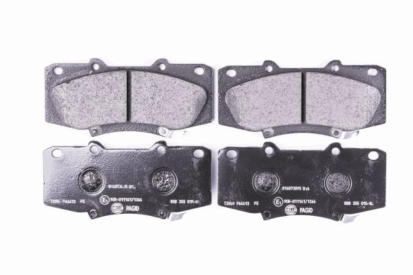 Kit pastiglie freno, Freno a disco - 8DB 355 015-821 HELLA