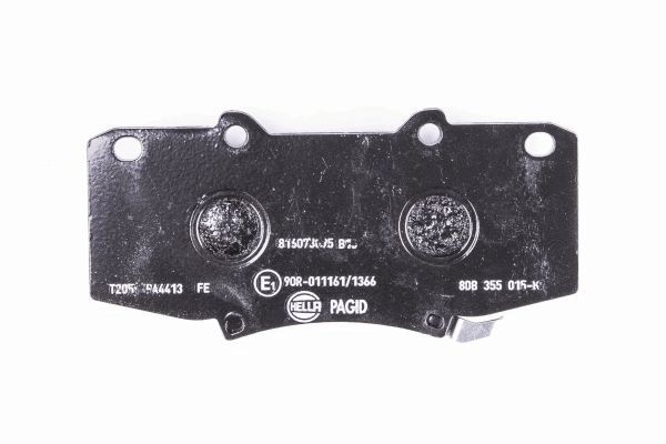 Kit pastiglie freno, Freno a disco - 8DB 355 015-821 HELLA