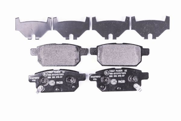 Brake Pad Set, disc brake - 8DB 355 015-871 HELLA