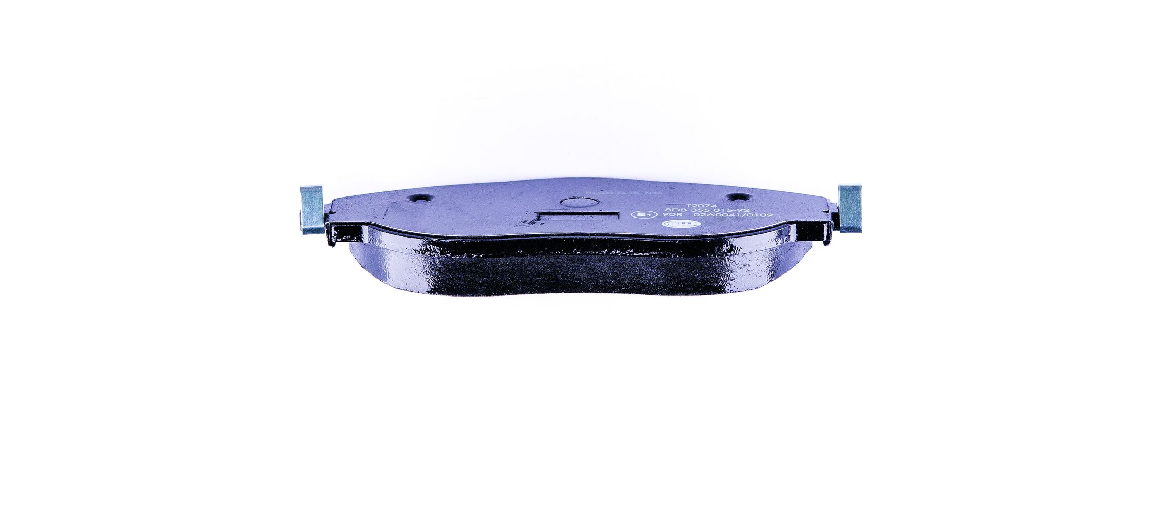Brake Pad Set, disc brake - 8DB 355 015-911 HELLA