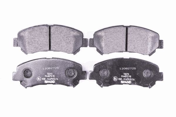 Brake Pad Set, disc brake - 8DB 355 015-911 HELLA