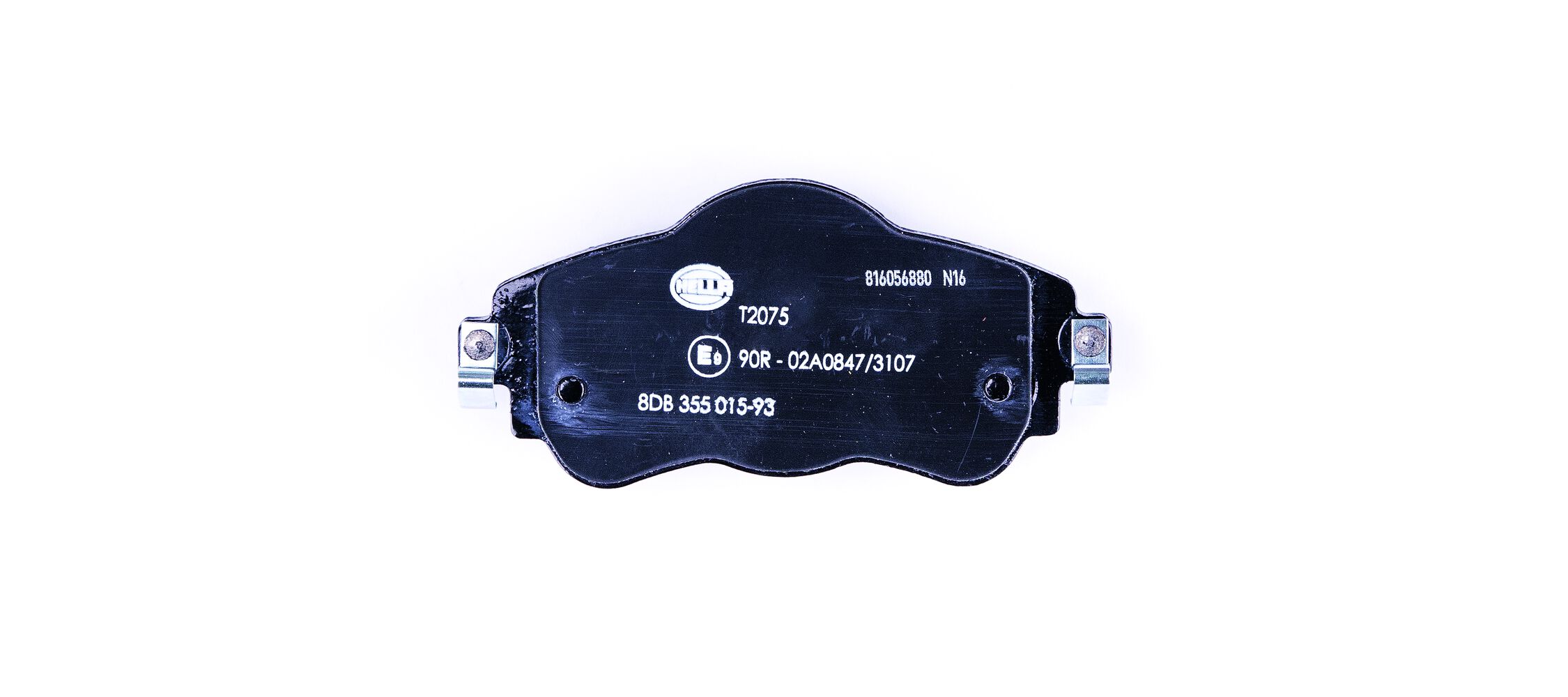 Brake Pad Set, disc brake - 8DB 355 015-931 HELLA