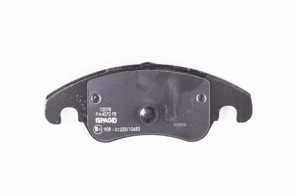 Brake Pad Set, disc brake - 8DB 355 040-621 HELLA