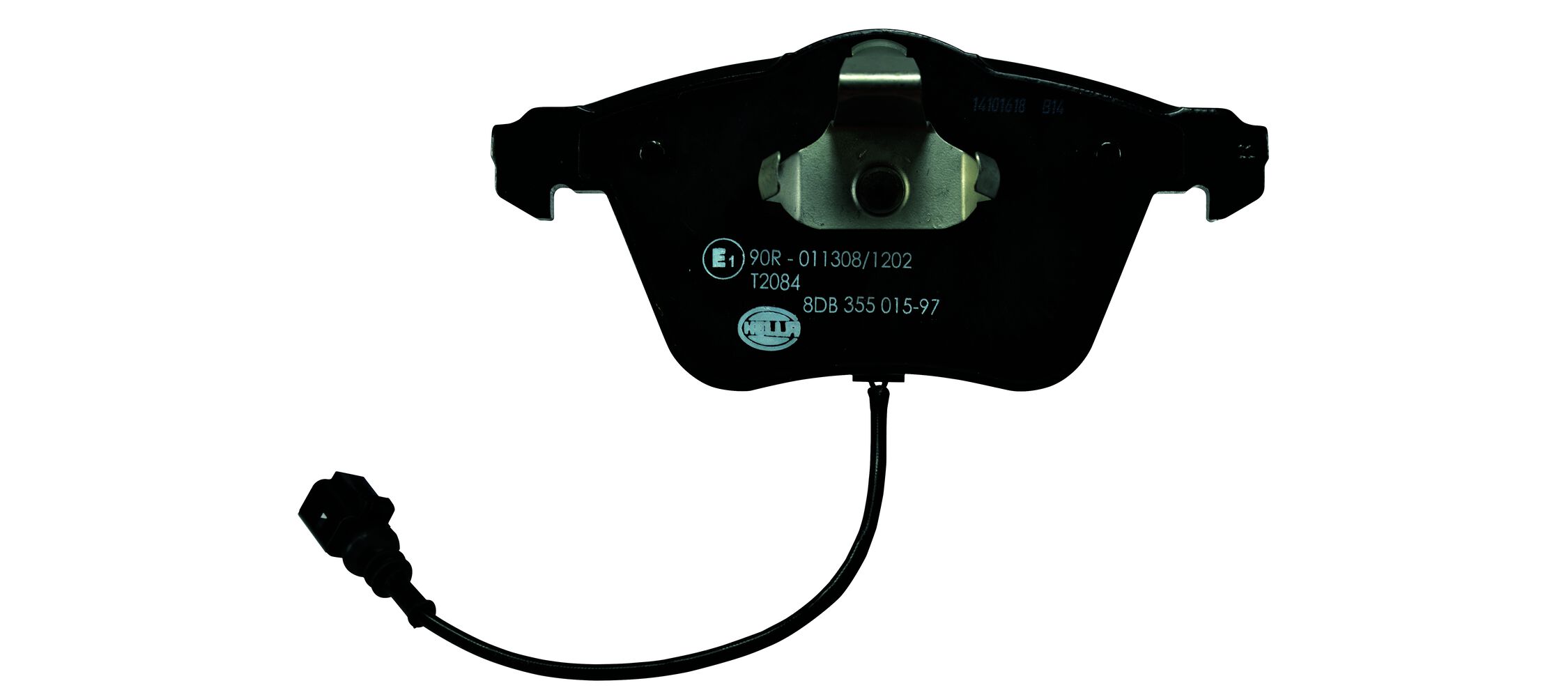 Kit pastiglie freno, Freno a disco - 8DB 355 015-971 HELLA