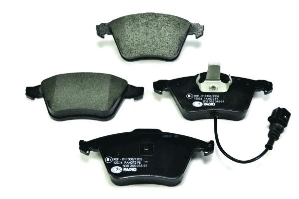 Kit pastiglie freno, Freno a disco - 8DB 355 015-971 HELLA