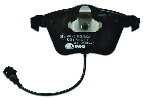 Kit pastiglie freno, Freno a disco - 8DB 355 015-971 HELLA