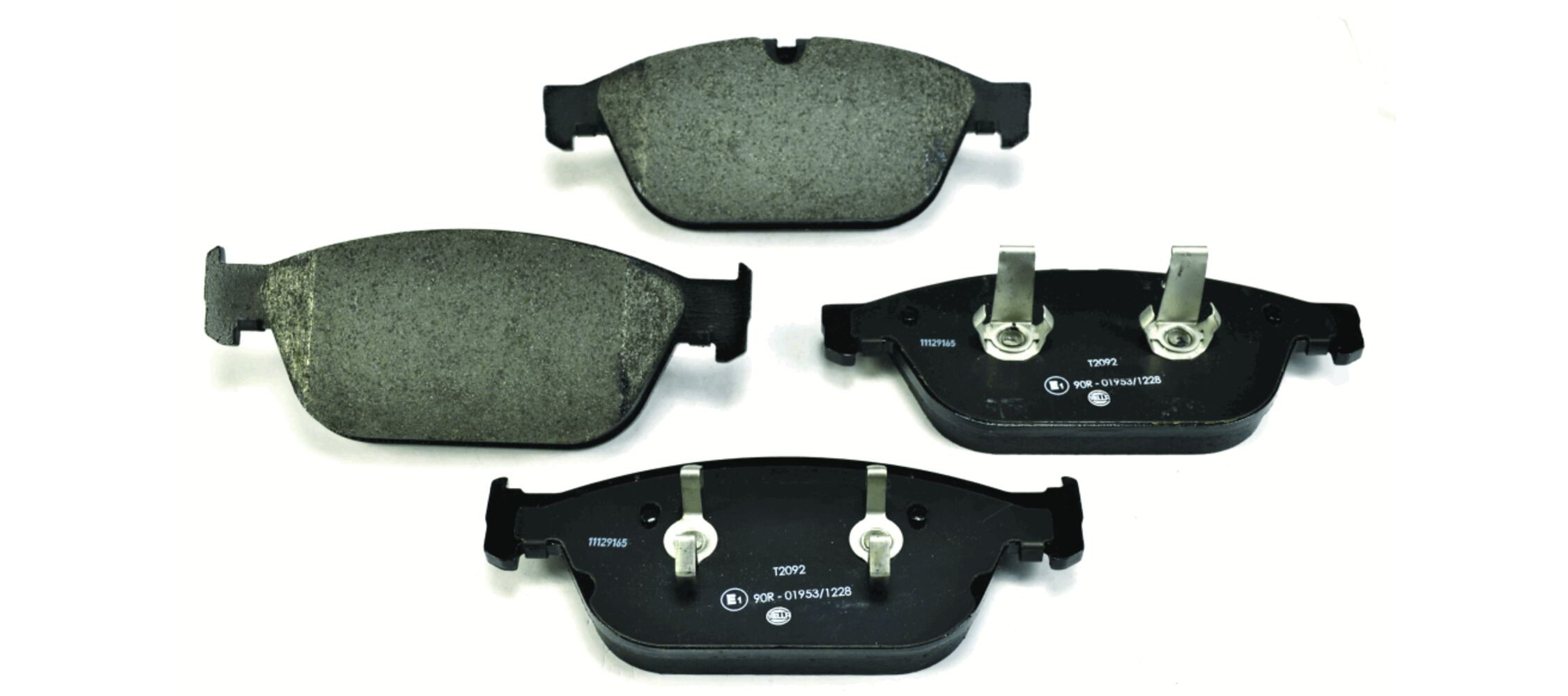 Комплект тормозных колодок, дисковый тормоз - 8DB 355 016-021 HELLA