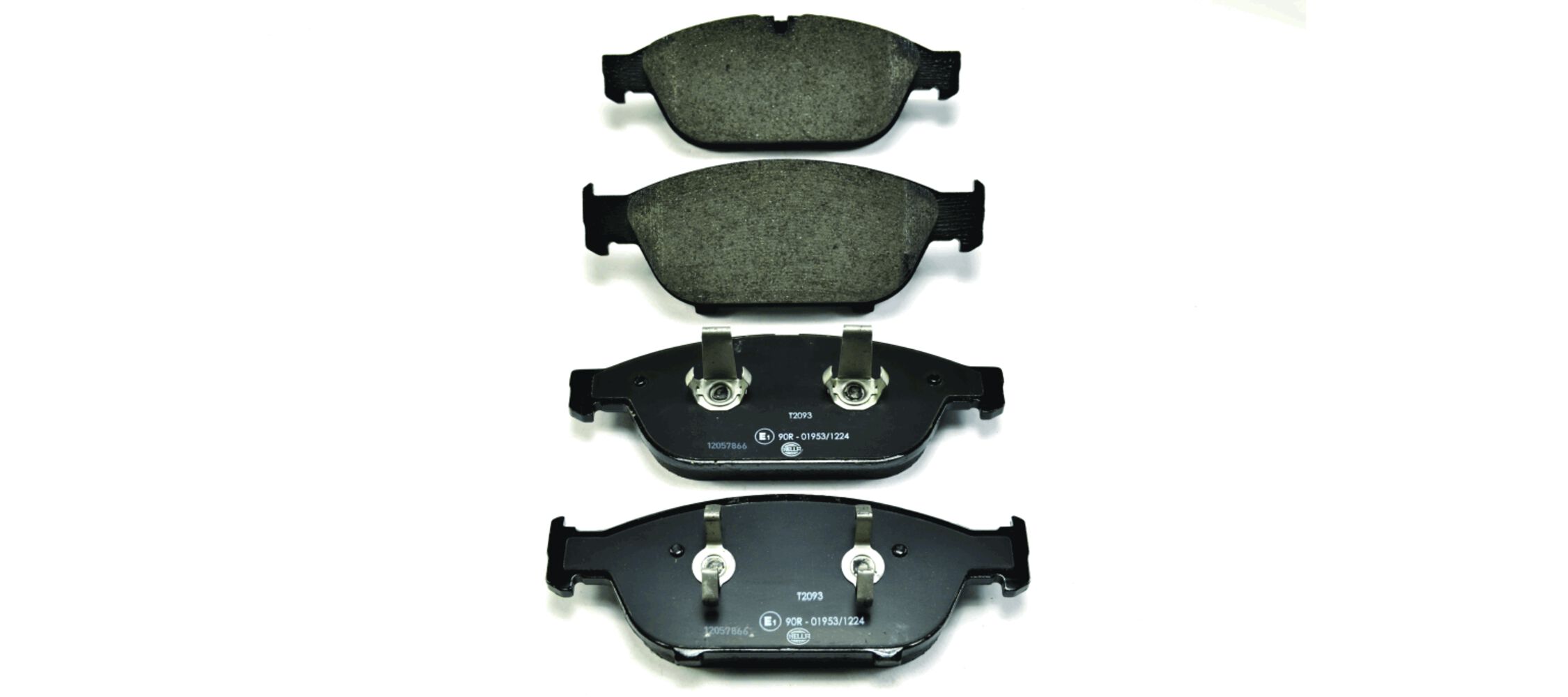 Kit pastiglie freno, Freno a disco - 8DB 355 016-031 HELLA