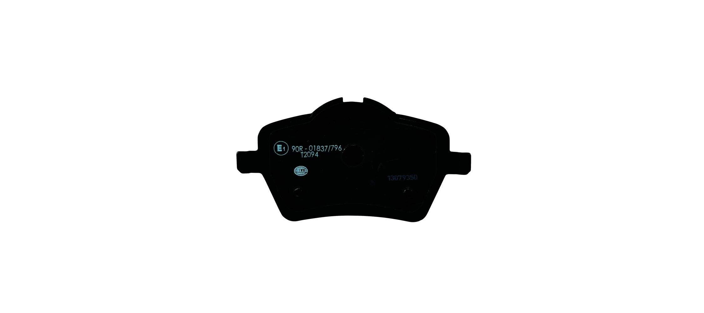 Brake Pad Set, disc brake - 8DB 355 016-041 HELLA