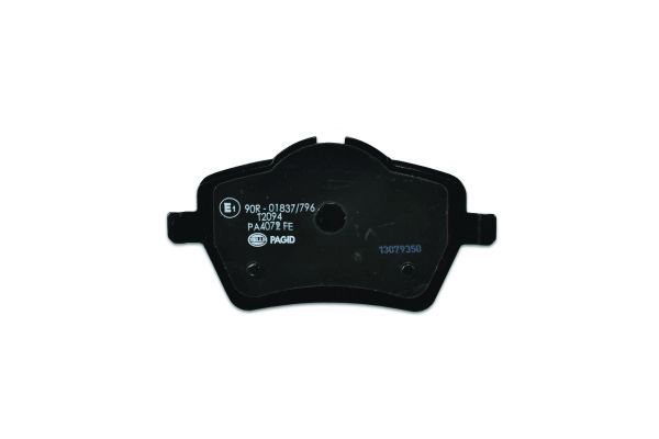 Brake Pad Set, disc brake - 8DB 355 016-041 HELLA