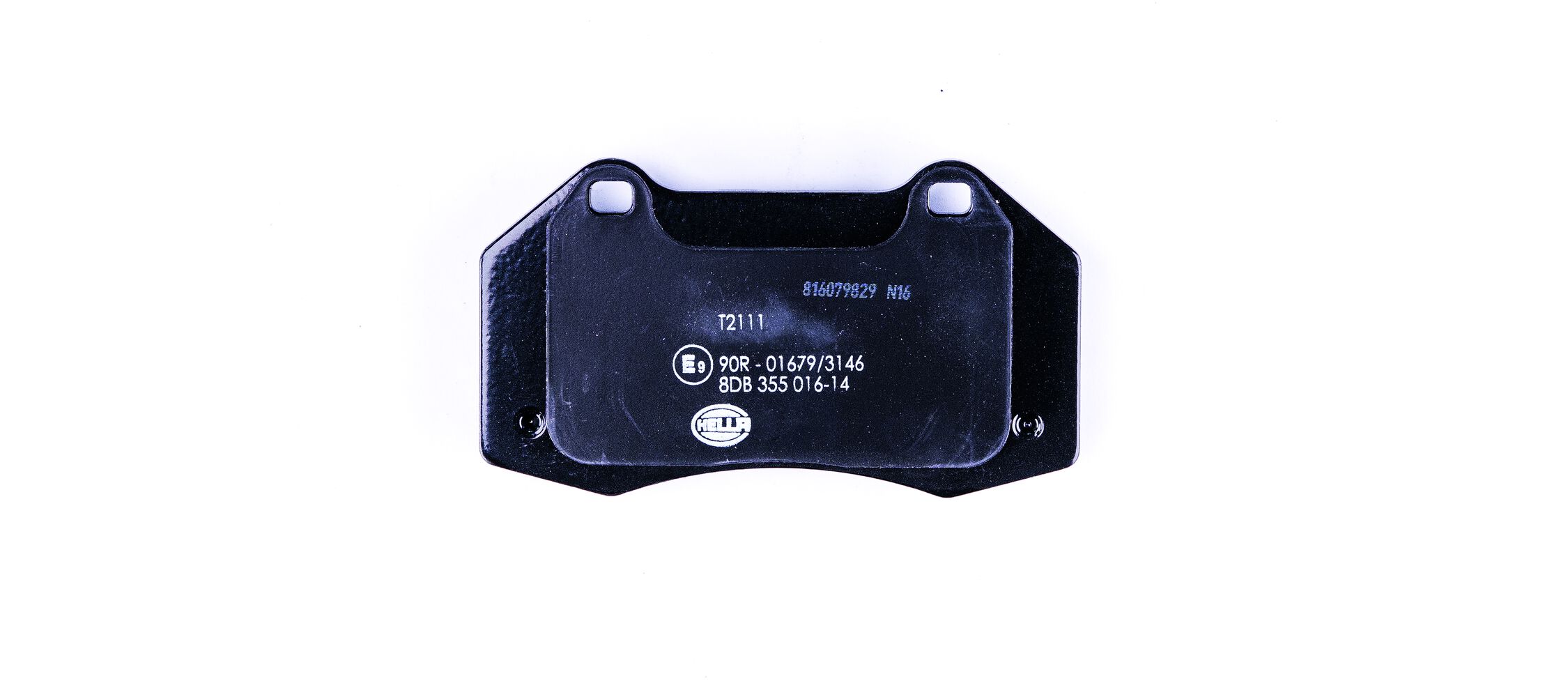 Brake Pad Set, disc brake - 8DB 355 016-141 HELLA