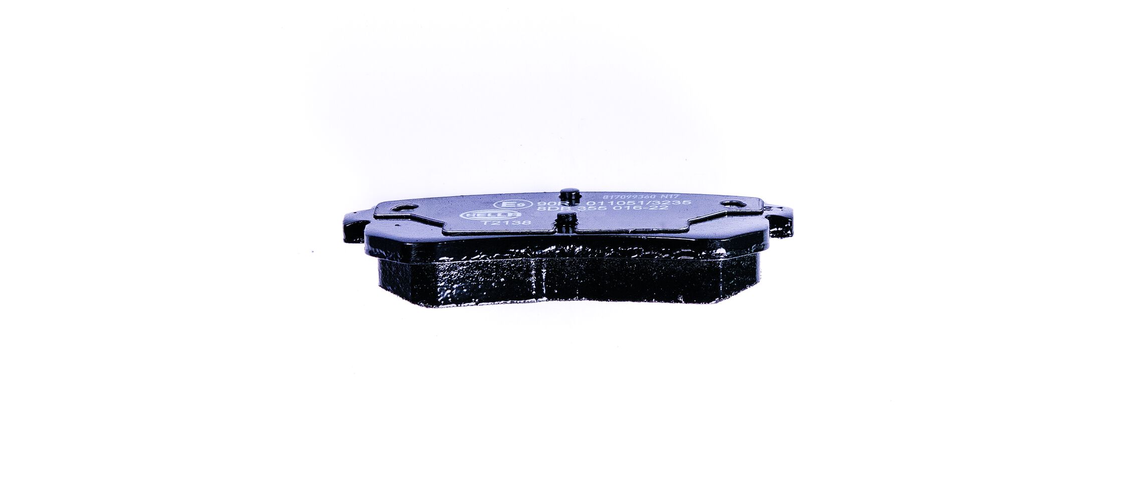Brake Pad Set, disc brake - 8DB 355 016-221 HELLA