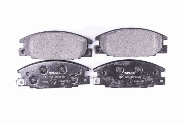 Brake Pad Set, disc brake - 8DB 355 016-341 HELLA
