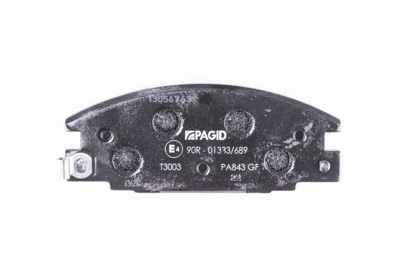 Brake Pad Set, disc brake - 8DB 355 016-341 HELLA