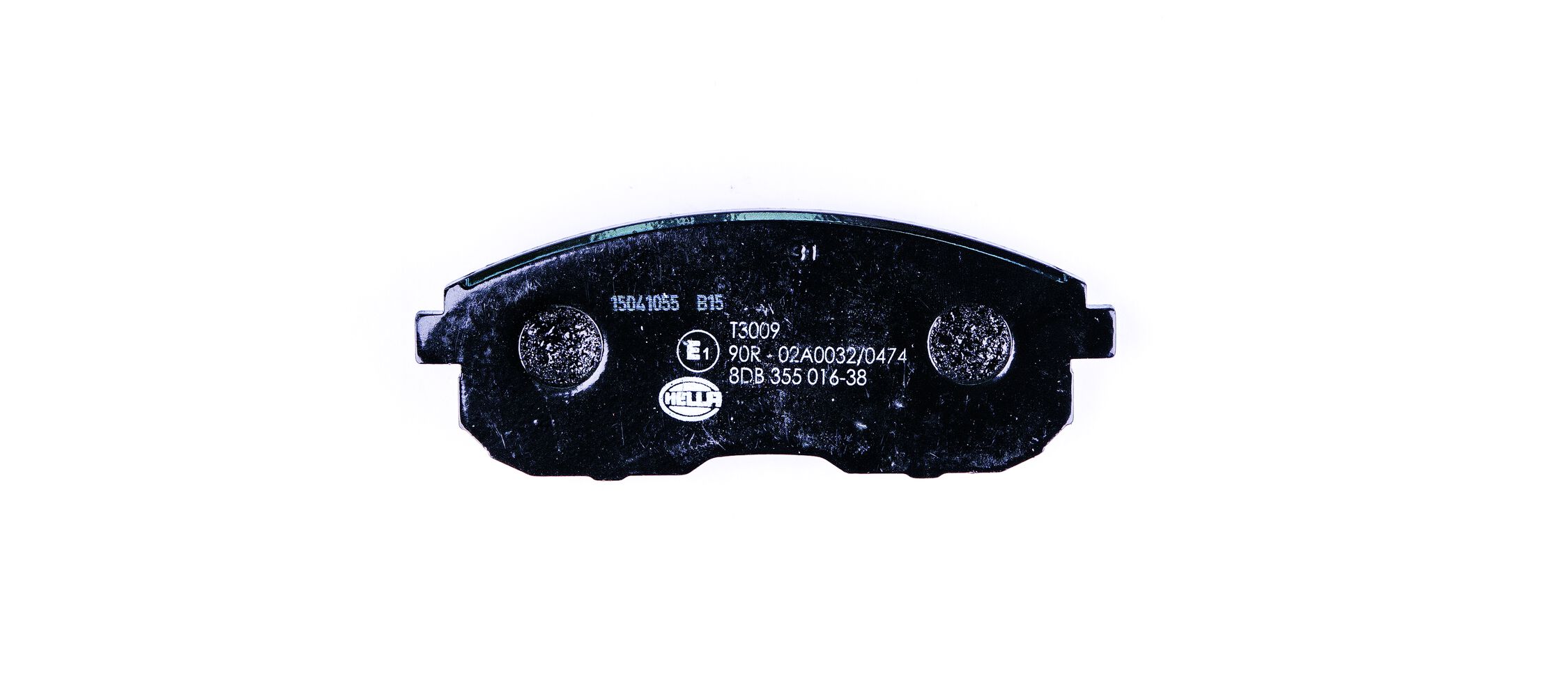 Brake Pad Set, disc brake - 8DB 355 016-381 HELLA