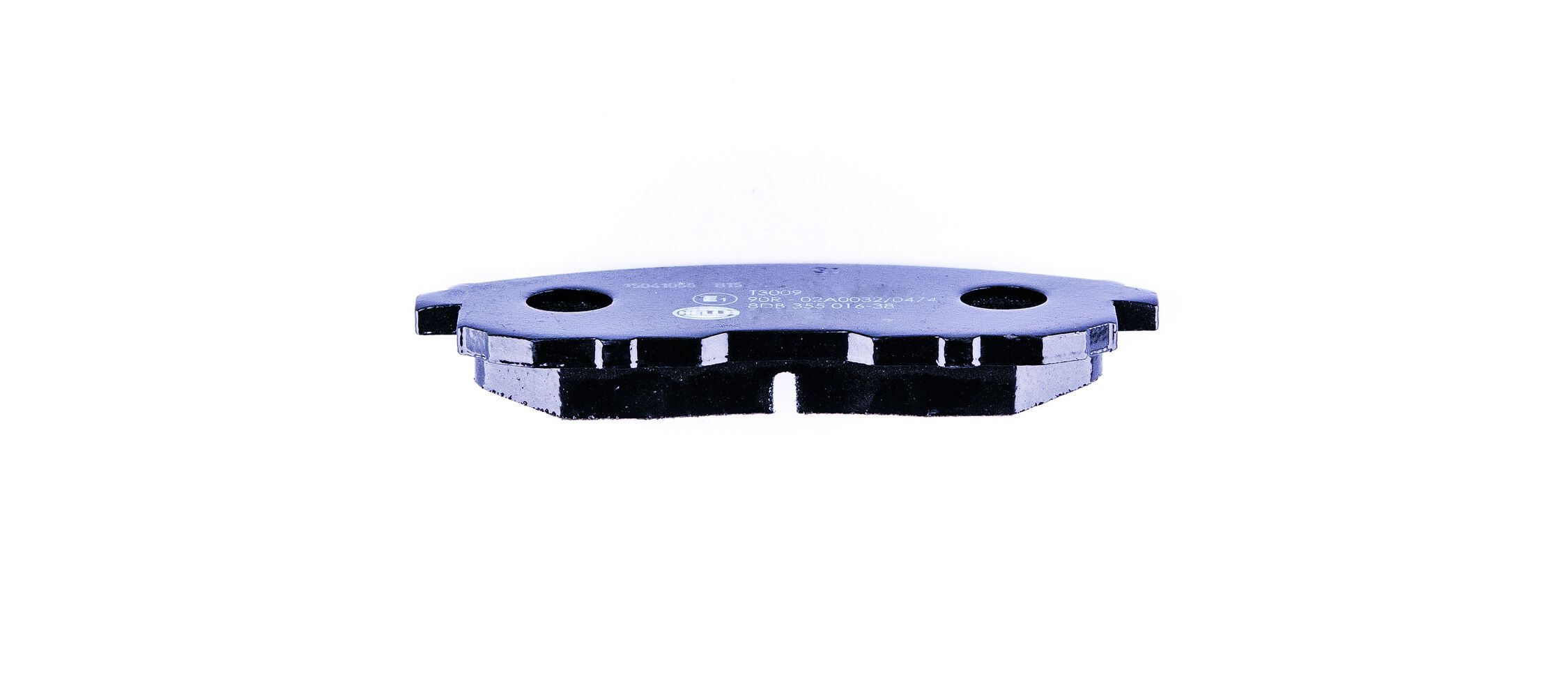 Brake Pad Set, disc brake - 8DB 355 016-381 HELLA
