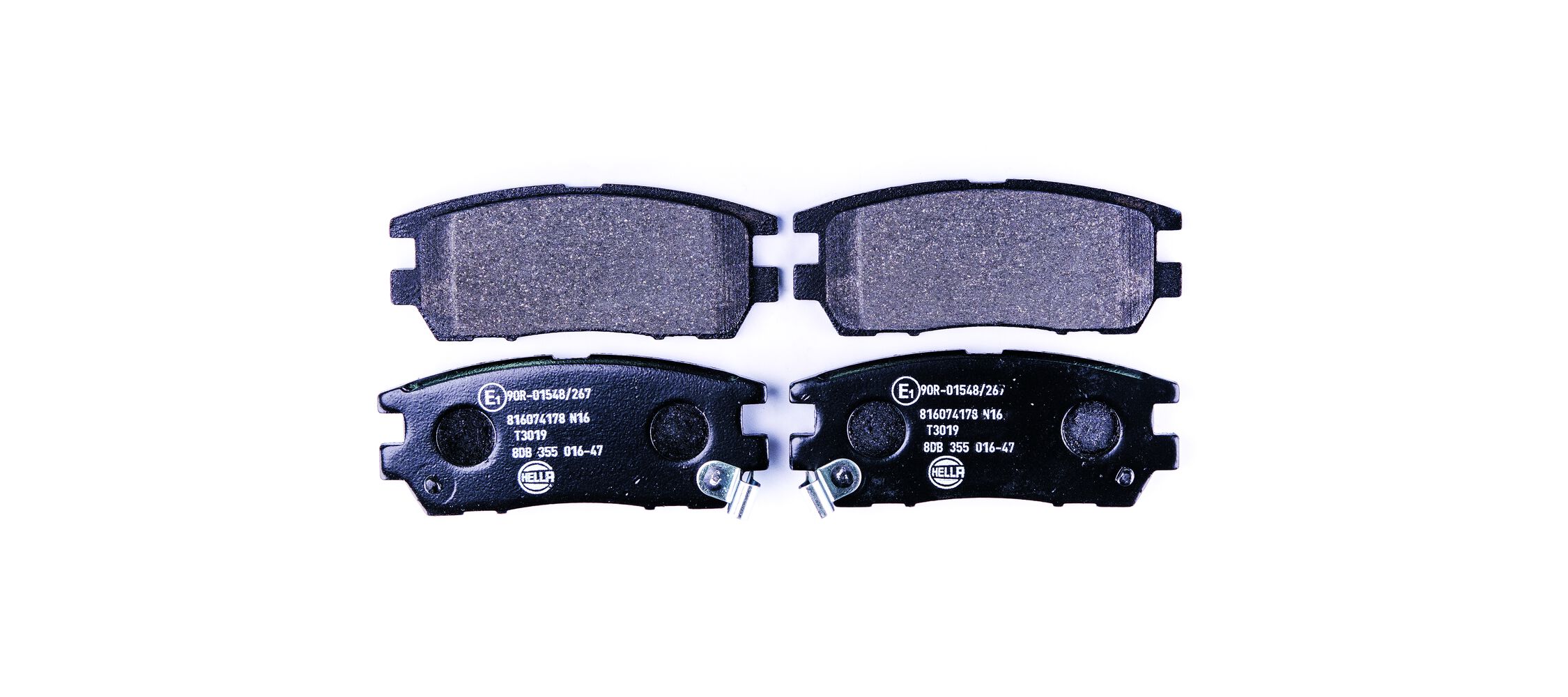 Kit pastiglie freno, Freno a disco - 8DB 355 016-471 HELLA