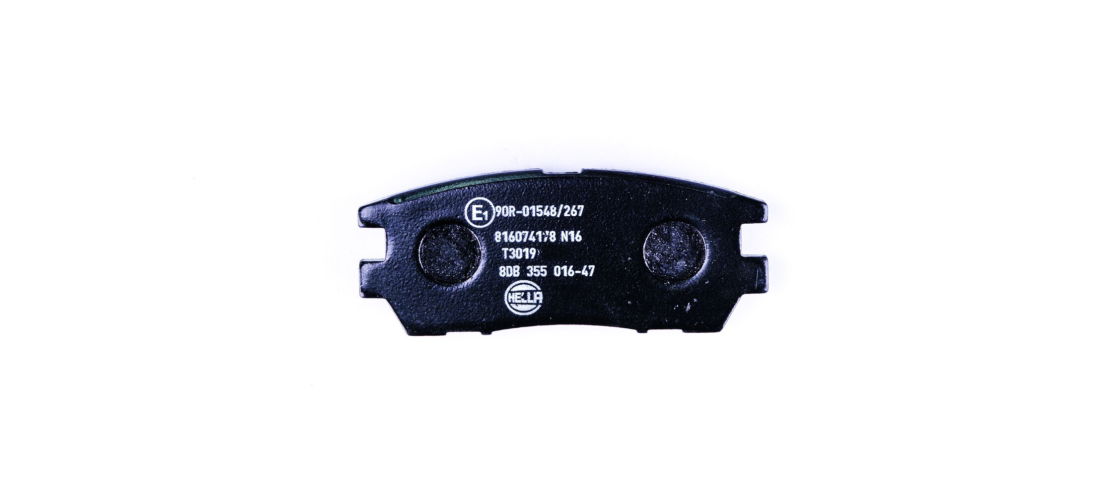 Brake Pad Set, disc brake - 8DB 355 016-471 HELLA