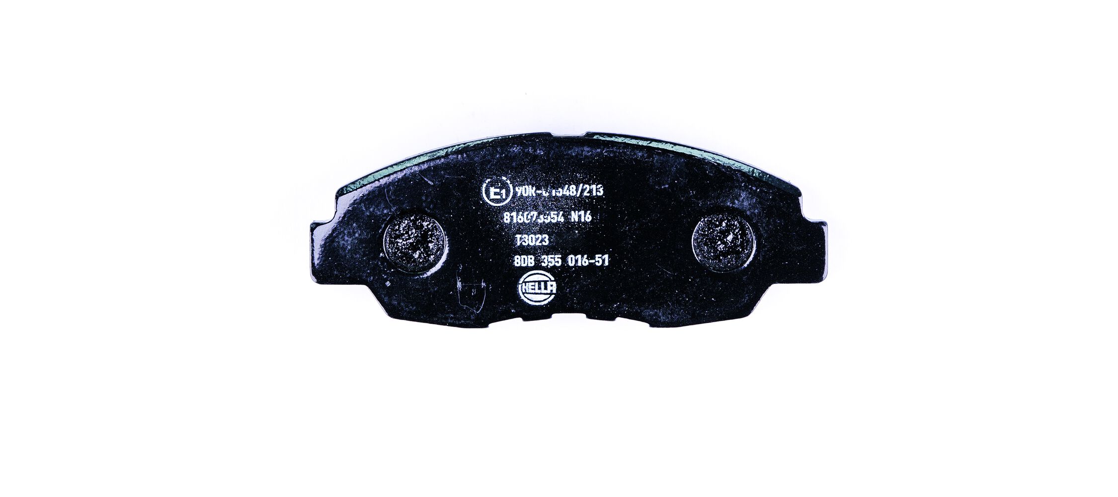 Brake Pad Set, disc brake - 8DB 355 016-511 HELLA