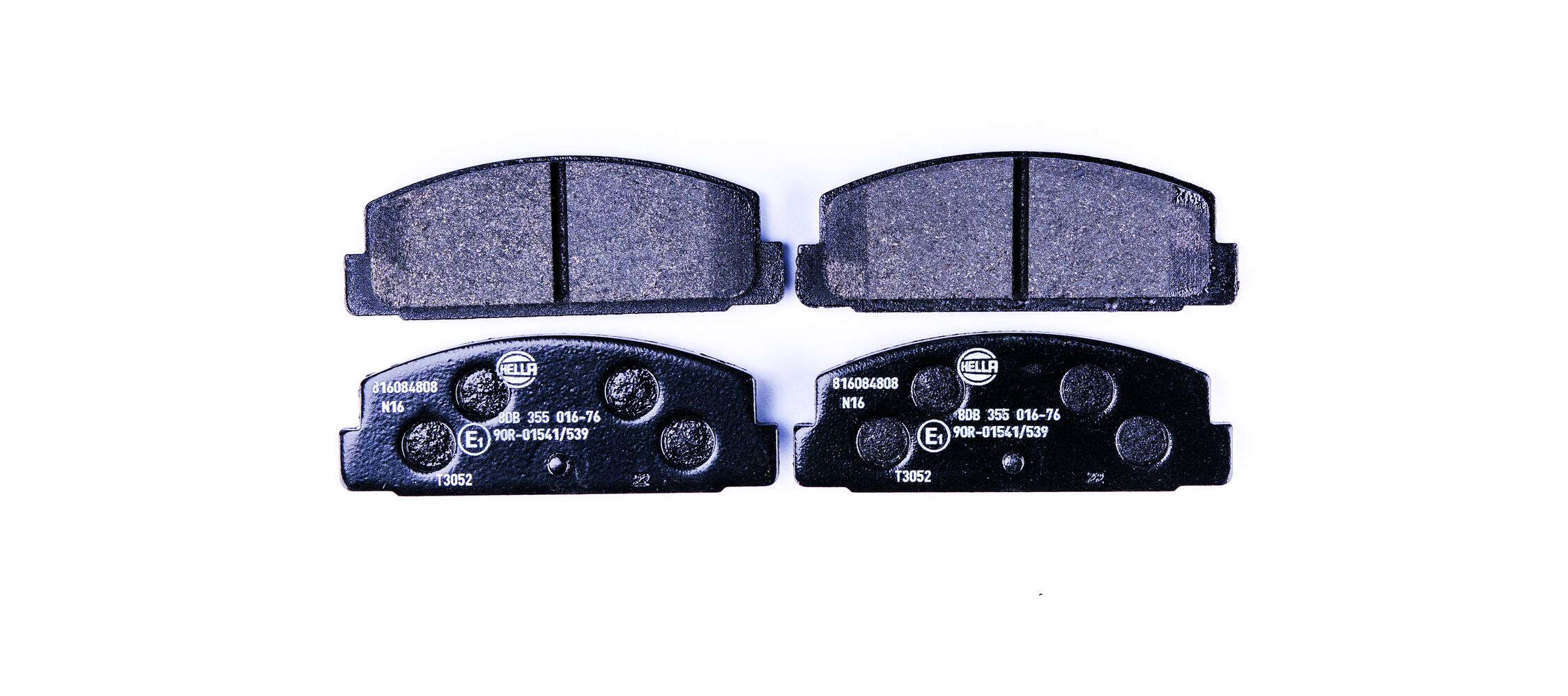 Kit pastiglie freno, Freno a disco - 8DB 355 016-761 HELLA