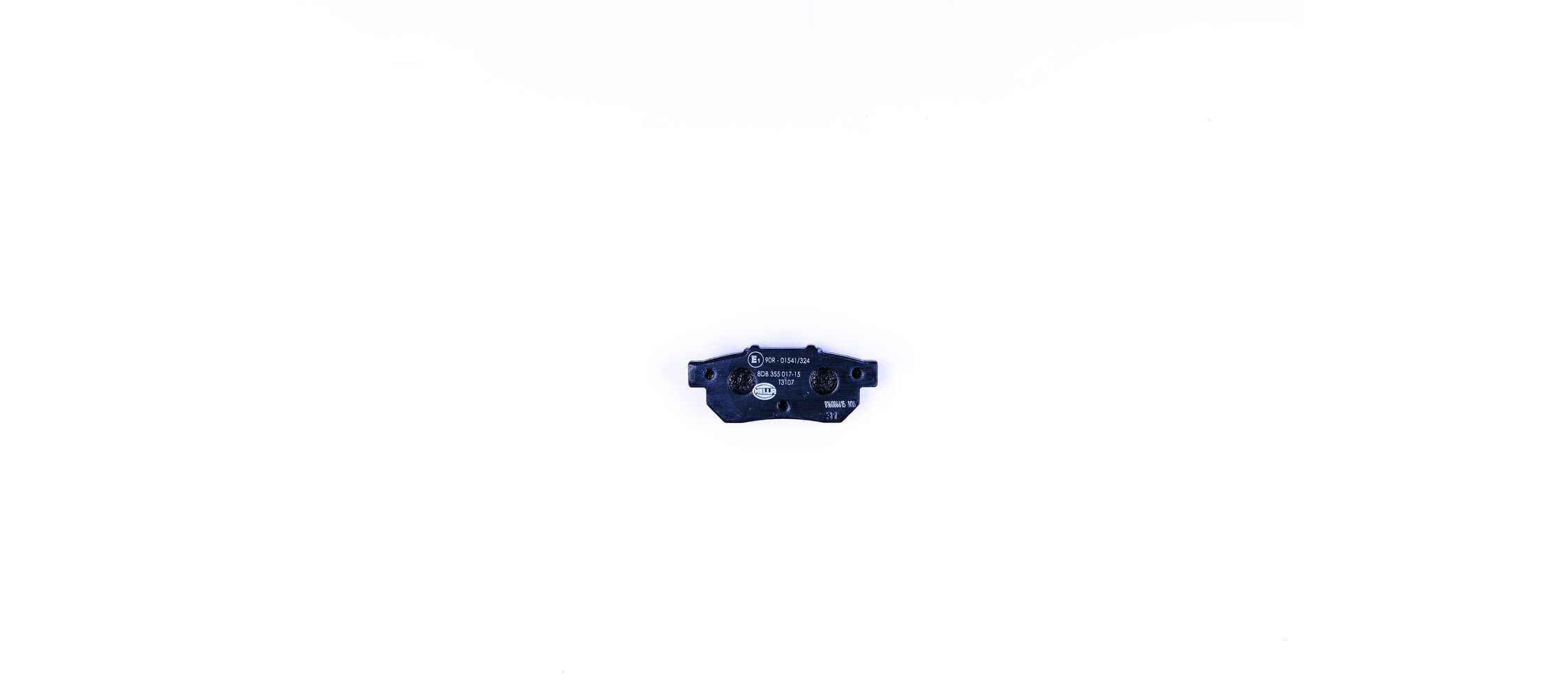 Brake Pad Set, disc brake - 8DB 355 017-151 HELLA