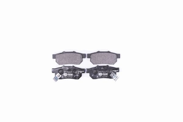 Brake Pad Set, disc brake - 8DB 355 017-151 HELLA
