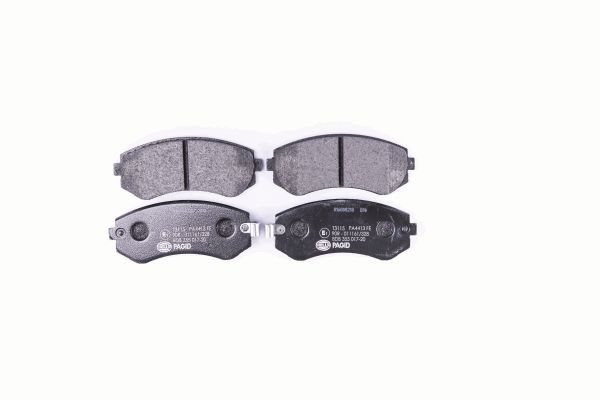 Brake Pad Set, disc brake - 8DB 355 017-201 HELLA
